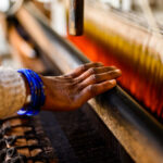 The Women from Kumaon doing what they do best - weaving art!