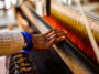 The Women from Kumaon doing what they do best - weaving art!